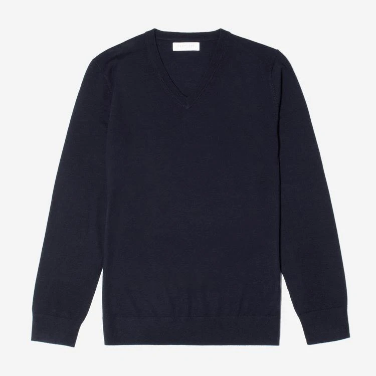 商品Everlane|The Luxe Merino V-Neck,价格¥583,第1张图片