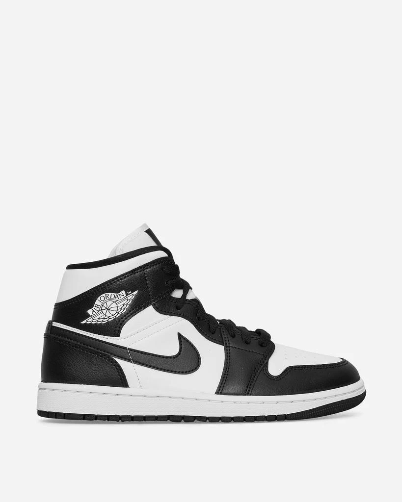 商品Jordan|WMNS Air Jordan 1 Mid Sneakers White / Black,价格¥1031,第2张图片详细描述