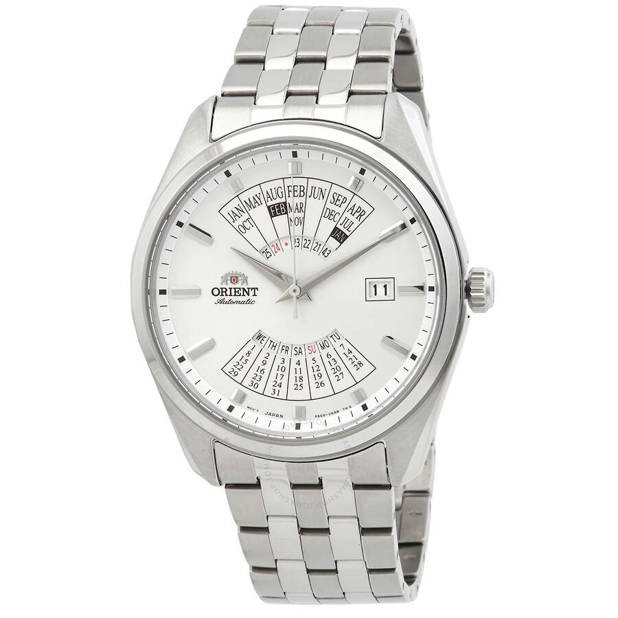 商品Orient Star|Multi Year White Dial Men's Watch RA-BA0004S10B,价格¥1297,第1张图片