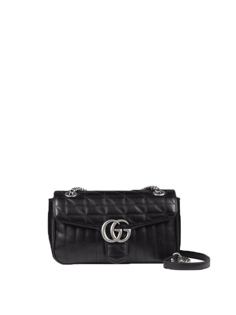 GG Marmont Chevron Shoulder Bag商品第1张图片规格展示