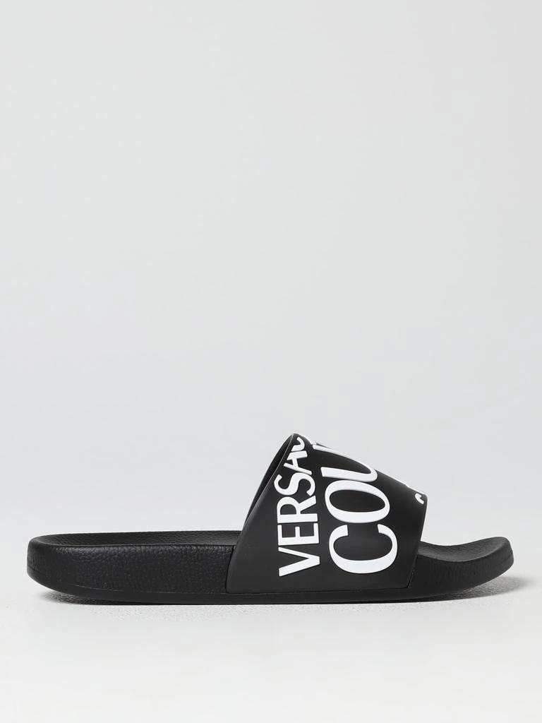 商品Versace|Slides Versace Jeans Couture in rubber,价格¥581,第1张图片