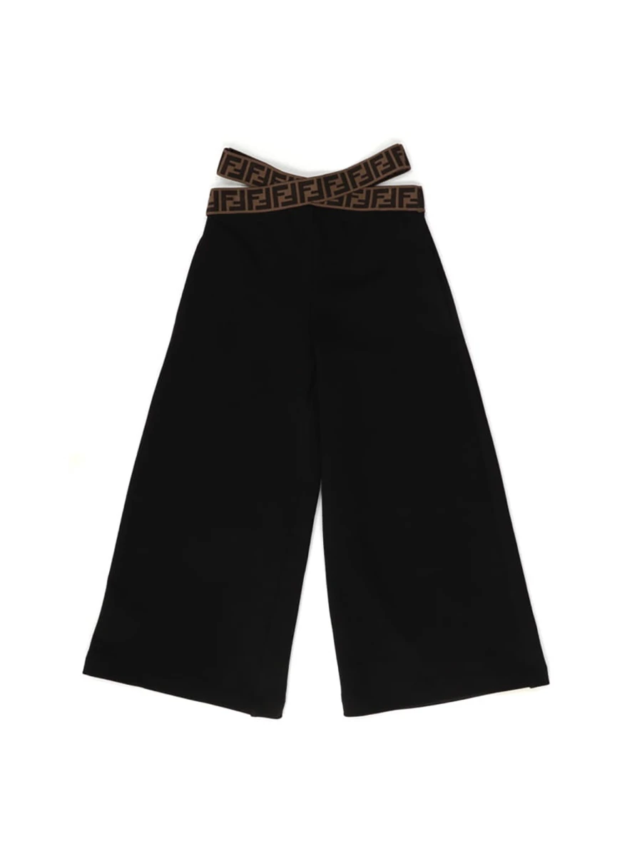 商品【商品预售7天】 Fendi|Fendi 女童长裤 JFF288K5V0F1JDZ 黑色,价格¥2154,第3张图片详细描述