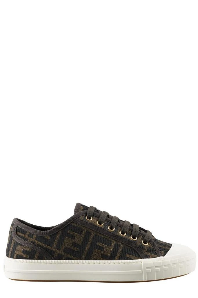 商品Fendi|Fendi Domino FF Motif Low-Top Sneakers,价格¥3636,第1张图片