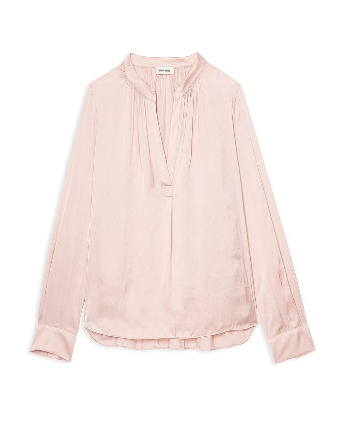 商品Zadig&Voltaire|Tink Satin Blouse,价格¥1106,第5张图片详细描述