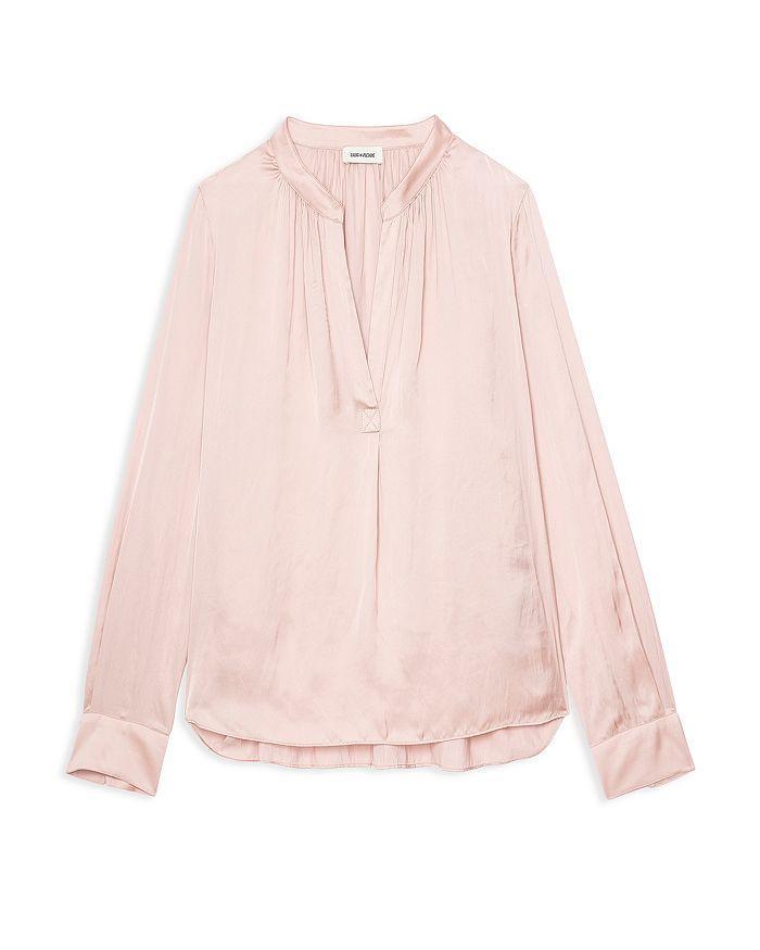 商品Zadig&Voltaire|Tink Satin Blouse,价格¥1280,第7张图片详细描述