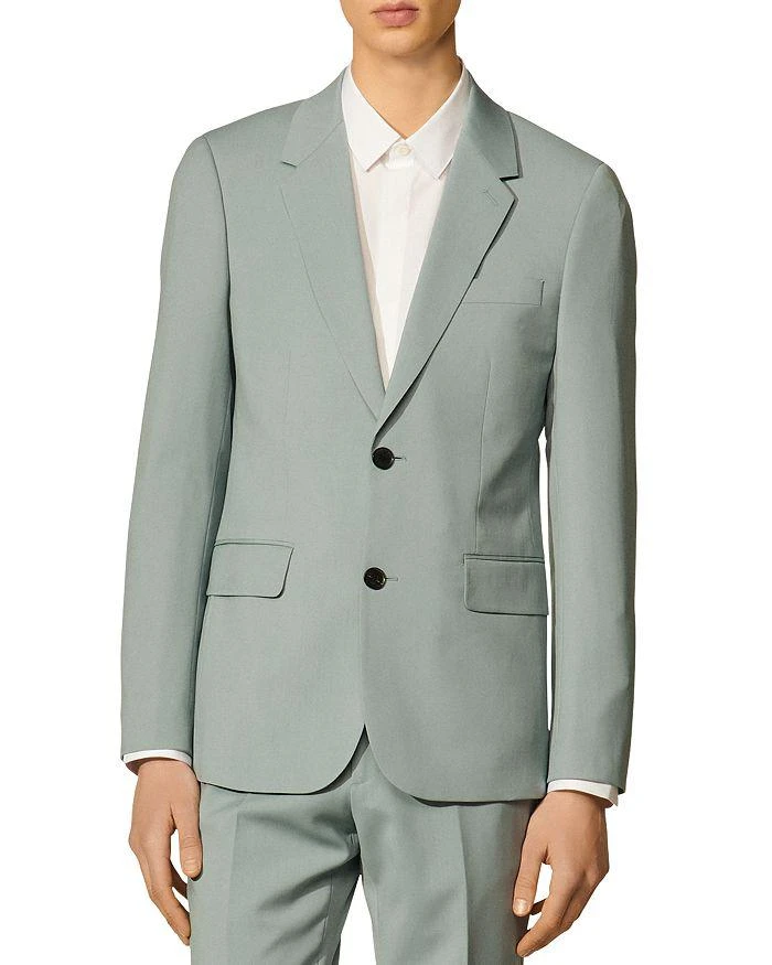 商品Sandro|Formal Storm Wool Suit Jacket,价格¥3056,第1张图片