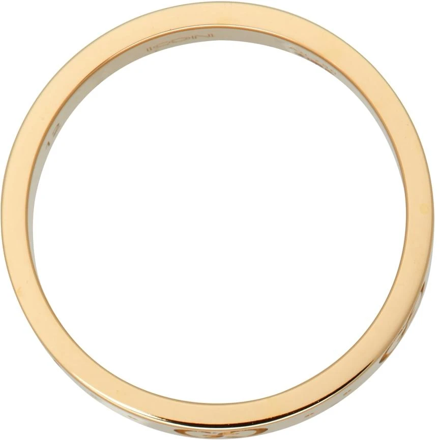 商品Gucci|金色 Icon 窄版戒指,价格¥9332,第2张图片详细描述