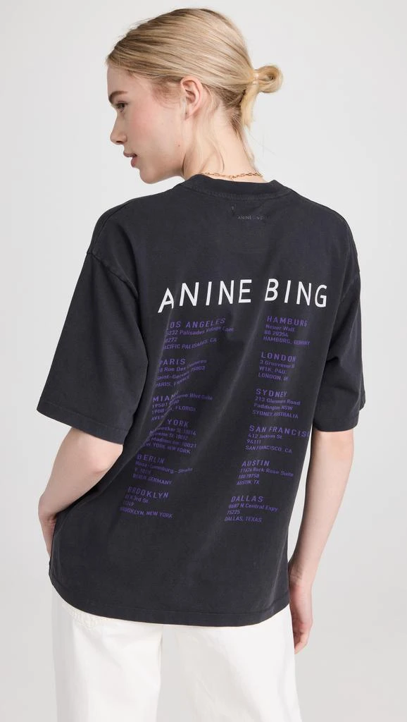 商品ANINE BING|ANINE BING Joel Stardust T 恤,价格¥748,第3张图片详细描述