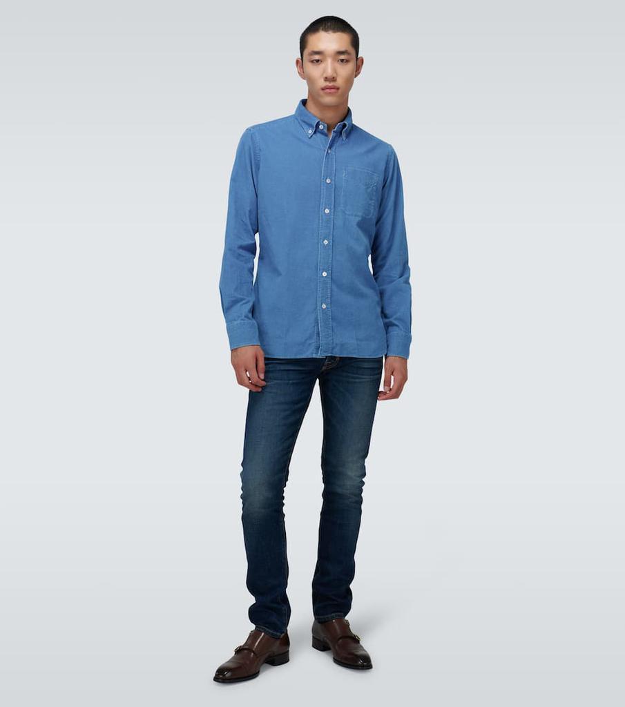 商品Tom Ford|灯芯绒长袖衬衫,价格¥2620,第4张图片详细描述