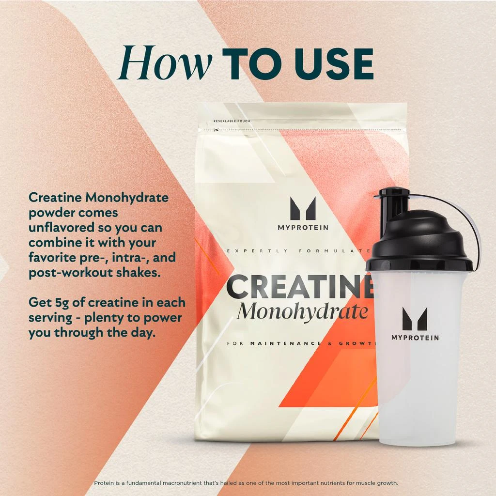 商品Myprotein|Creatine Monohydrate Powder,价格¥292,第4张图片详细描述