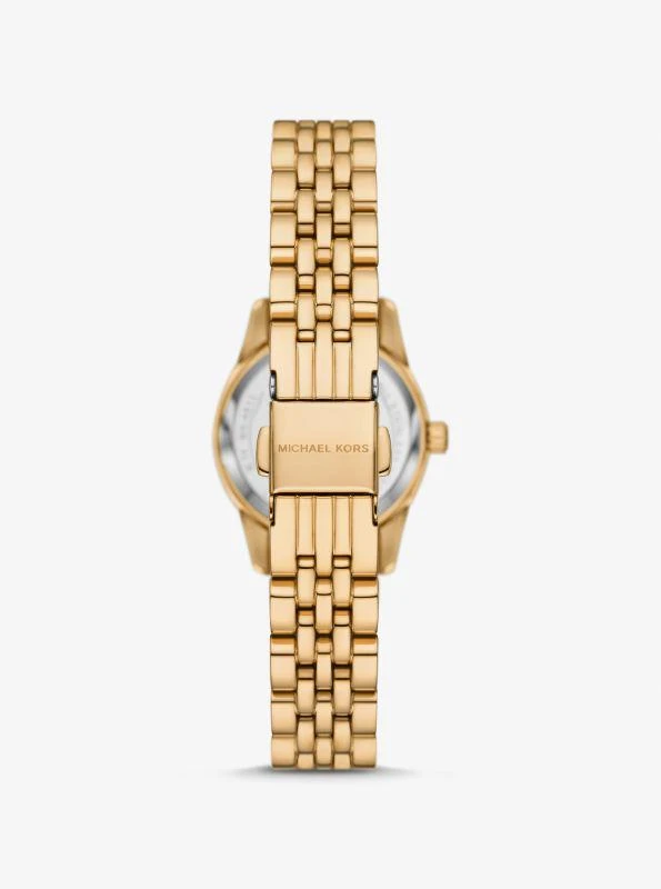 商品Michael Kors|Petite Lexington Pavé Gold-Tone Watch,价格¥1417,第3张图片详细描述