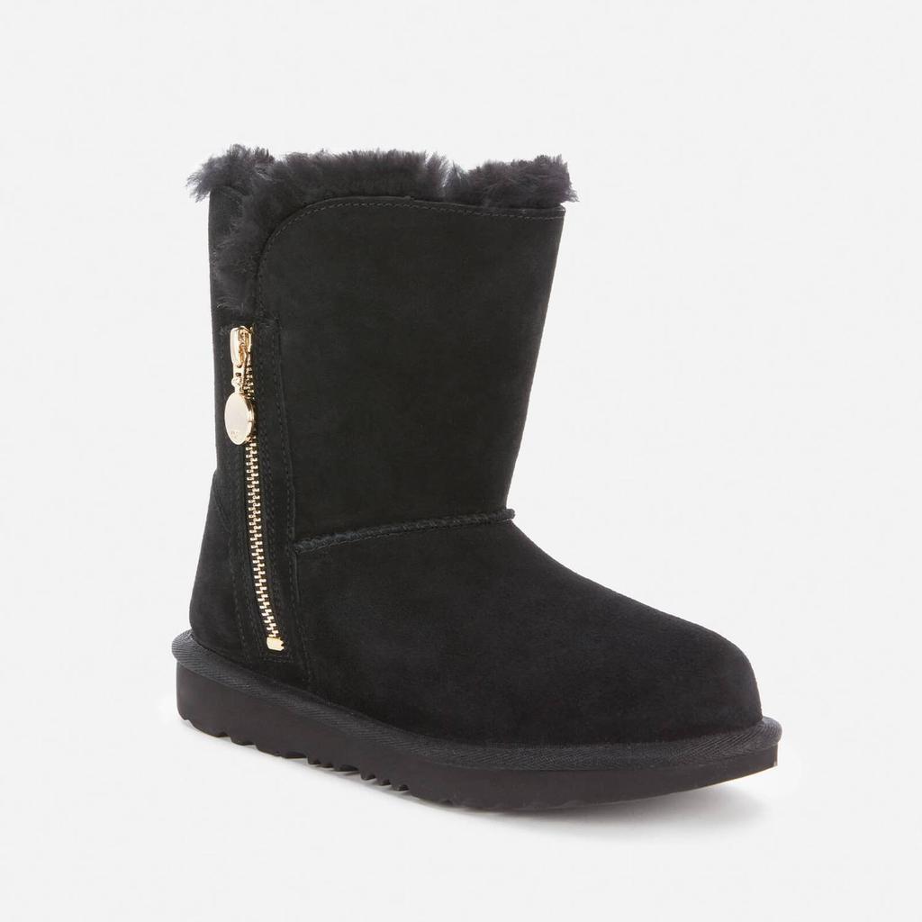 商品UGG|UGG黑色侧面拉链款雪地靴,价格¥554,第4张图片详细描述