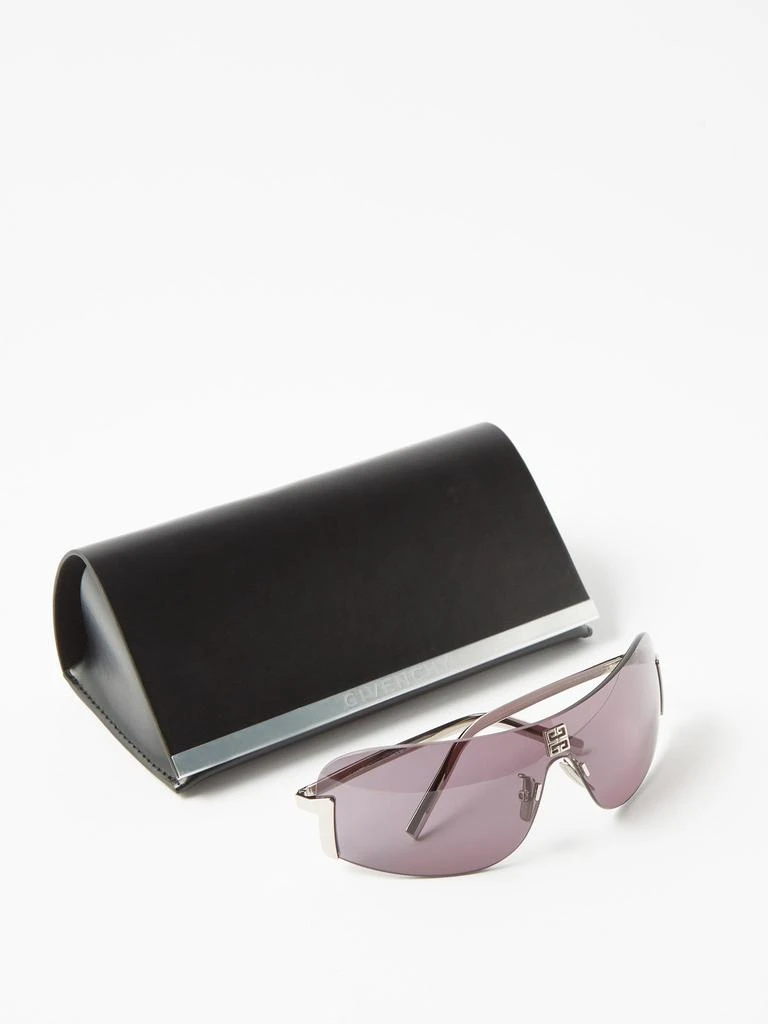 商品Givenchy|4G shield metal sunglasses,价格¥1669,第5张图片详细描述