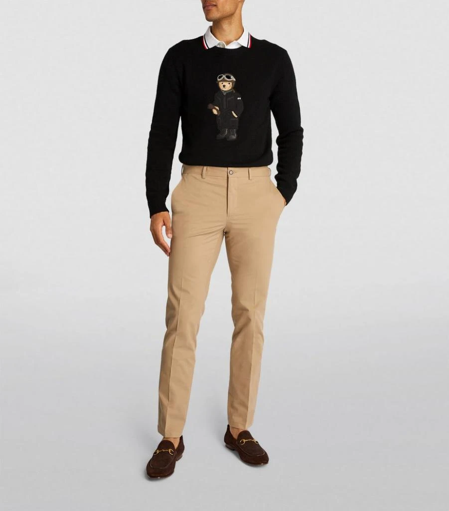 商品Ralph Lauren|Cashmere Polo Bear Sweater,价格¥7291,第2张图片详细描述