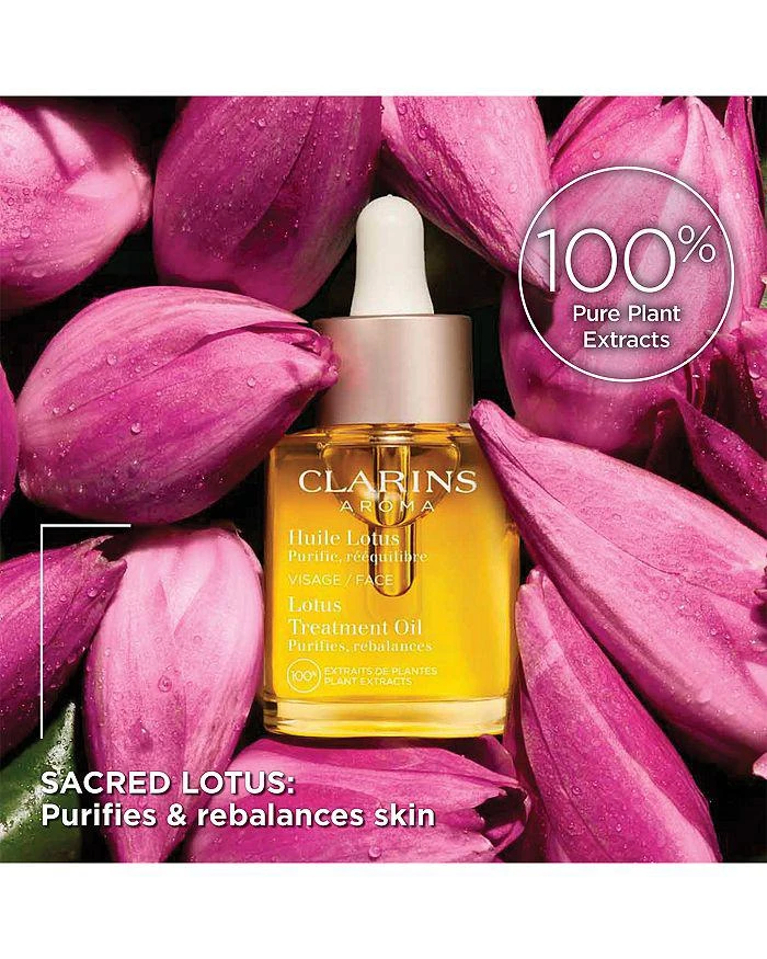 商品Clarins|植物护理油系列莲花面部护理油,价格¥488,第3张图片详细描述