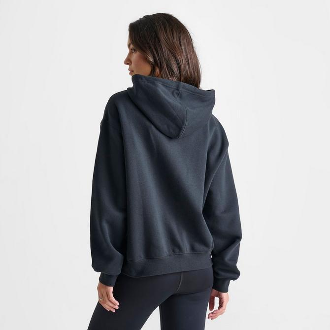 ★★New Balance★★ NBN0F12201 UNI PREMIUM LOGO HOODIE BLACK New Balance Uniform Hoodie Black Mens Hoody New Balance