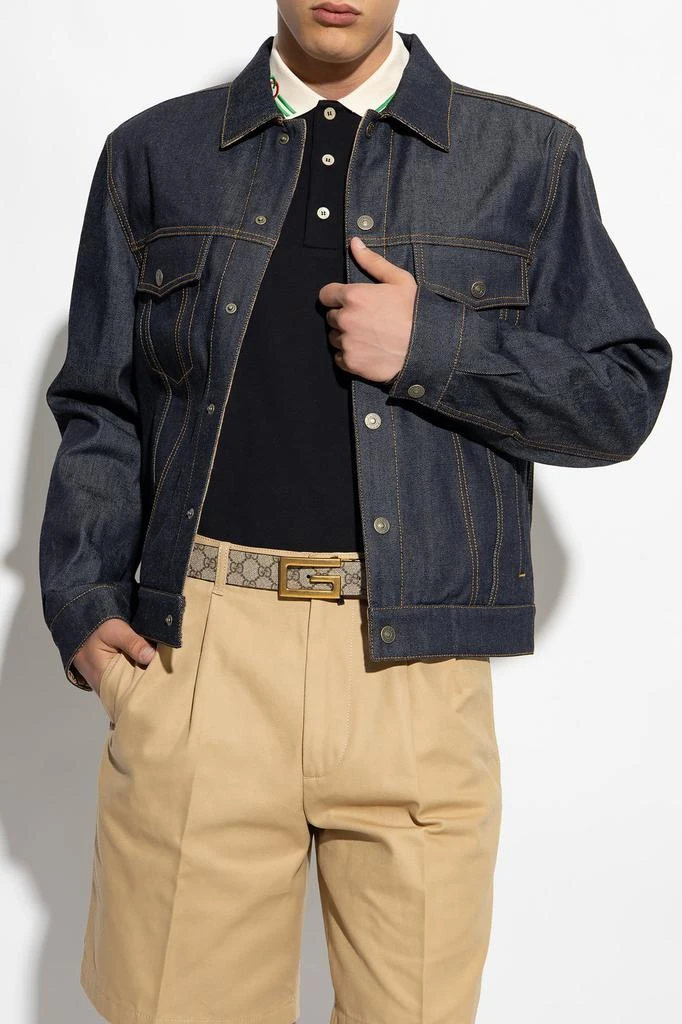 商品Gucci|Gucci Reversible Jacket,价格¥16691,第2张图片详细描述