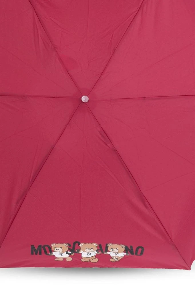 商品Moschino|Moschino Logo-Printed Umbrella,价格¥1295,第4张图片详细描述