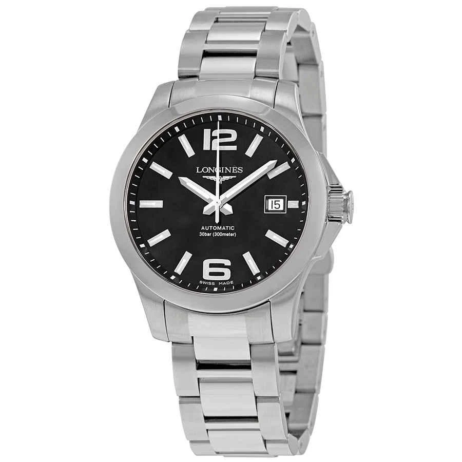 商品Longines|Longines Conquest Automatic Black Dial Mens 39mm Watch L3.776.4.58.6,价格¥7077,第1张图片