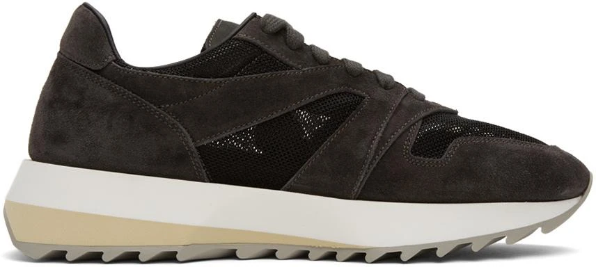 商品Fear of god|Black Vintage Runner Sneakers,价格¥1764,第1张图片