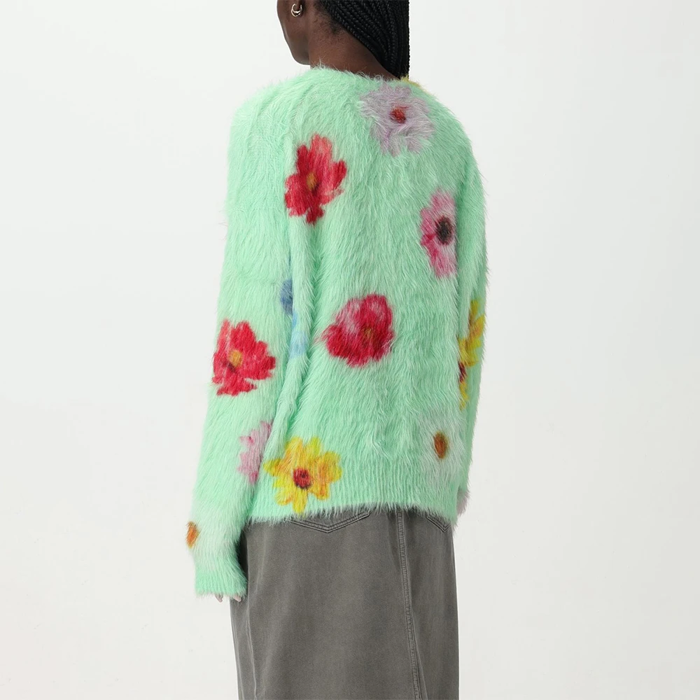 ACNE STUDIOS 绿色女士针织衫/毛衣 A60494-CHE 商品