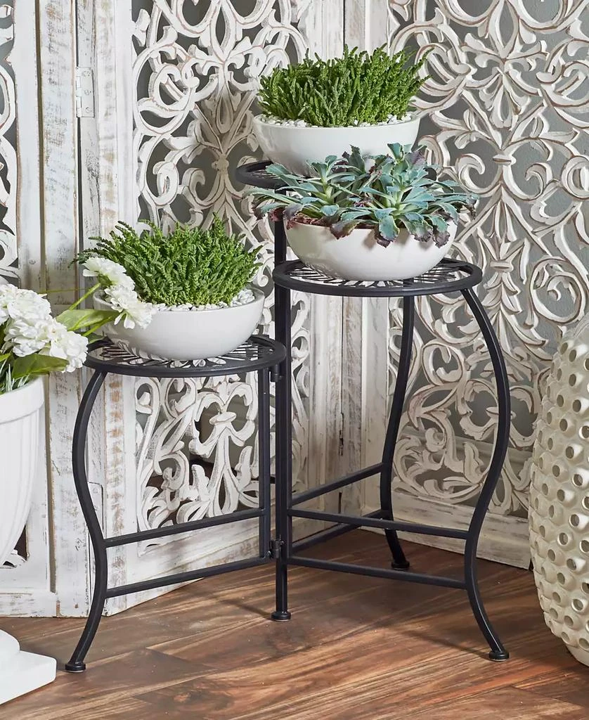 Metal Indoor Outdoor 3 Tier Floral Plant Stand 商品