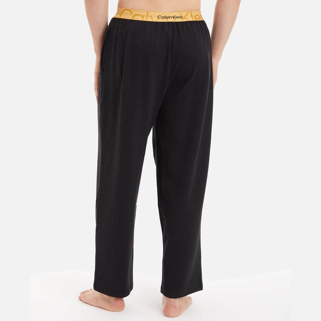 商品Calvin Klein|Calvin Klein Cotton-Blend Pyjama Trousers,价格¥600,第4张图片详细描述