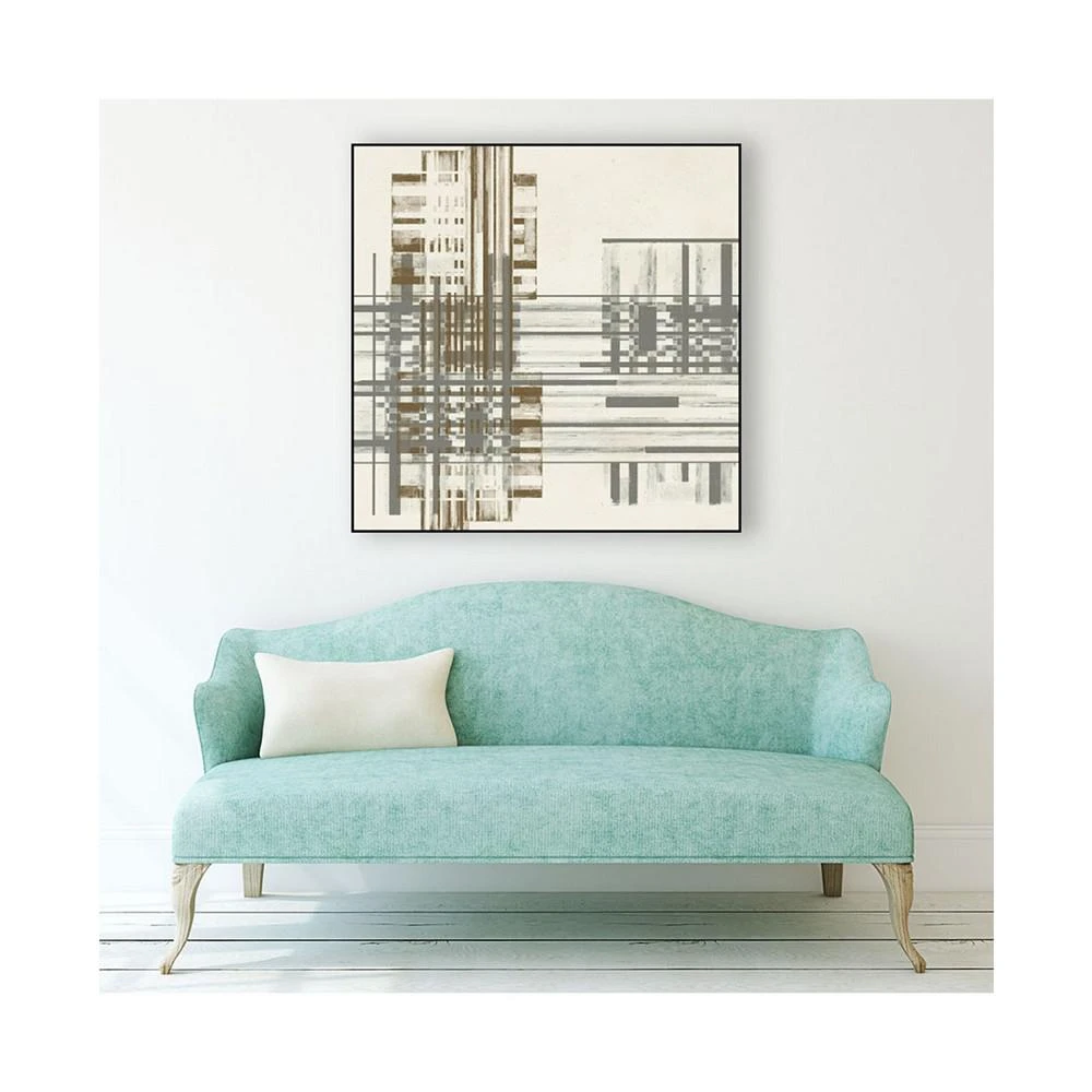 30" x 30" Matrix Illusion I Art Block Framed Canvas 商品