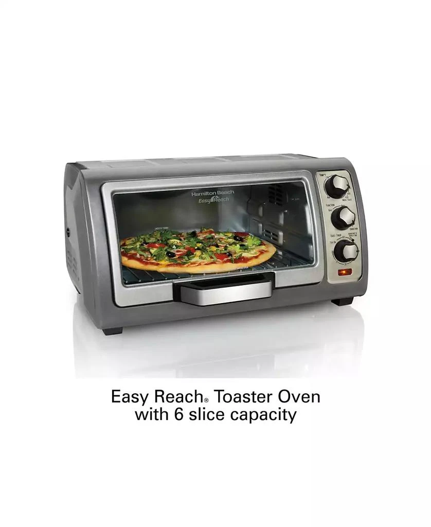 Easy-Reach Toaster Oven with Roll-Top Door - 31126D 商品