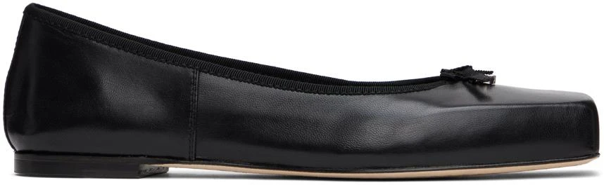 商品Alexander Wang|Black Billie Ballerina Flats,价格¥5070,第1张图片