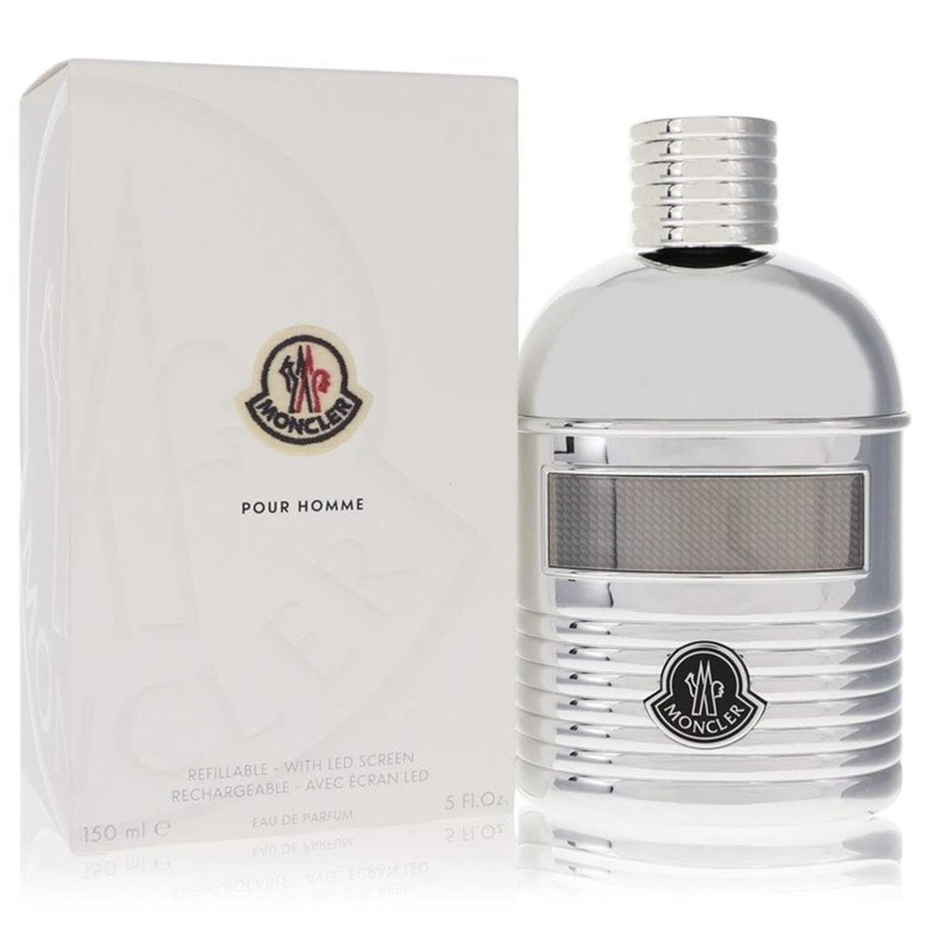 商品Moncler|5 oz Refillable Eau De Parfum Spray with LED Screen for Men,价格¥1214,第1张图片