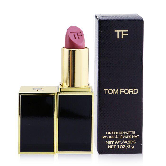 Tom Ford 哑光唇膏口红 黑金黑管滋润持久Lip Color Matte - # 511 Steel Magnolia -511 Steel Magnolia(3g/0.1oz)商品第2张图片规格展示