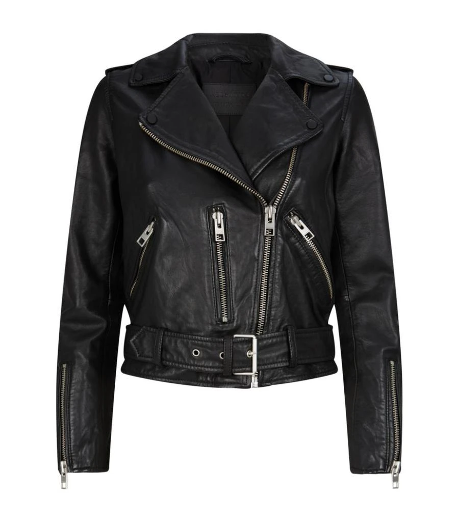 商品ALL SAINTS|Leather Balfern Biker Jacket,价格¥3199,第2张图片详细描述