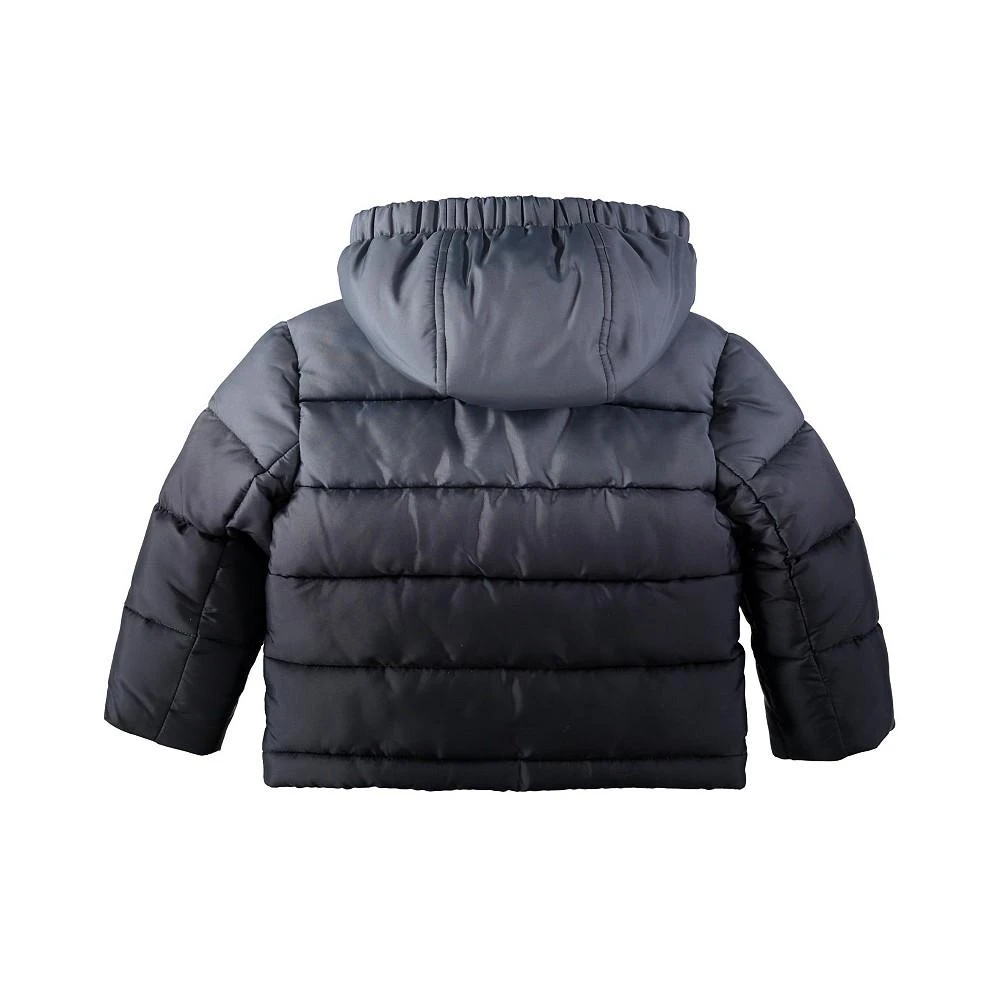 商品S Rothschild & CO|Rothschild Baby Boys Contrast Fleece Vestee Puffer Jacket,价格¥93,第2张图片详细描述