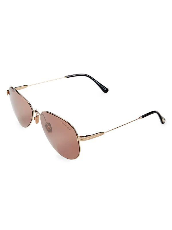 商品Tom Ford|59MM Oval Sunglasses,价格¥1350,第2张图片详细描述