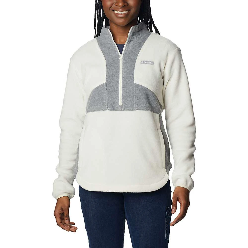 商品Columbia|Columbia Women's Benton Springs Colorblock 1/2 Zip Pullover,价格¥440,第1张图片