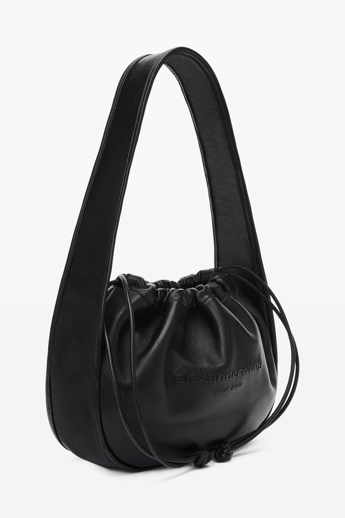 商品Alexander Wang|CINCH SMALL HOBO BAG IN NAPPA LEATHER,价格¥3940,第4张图片详细描述