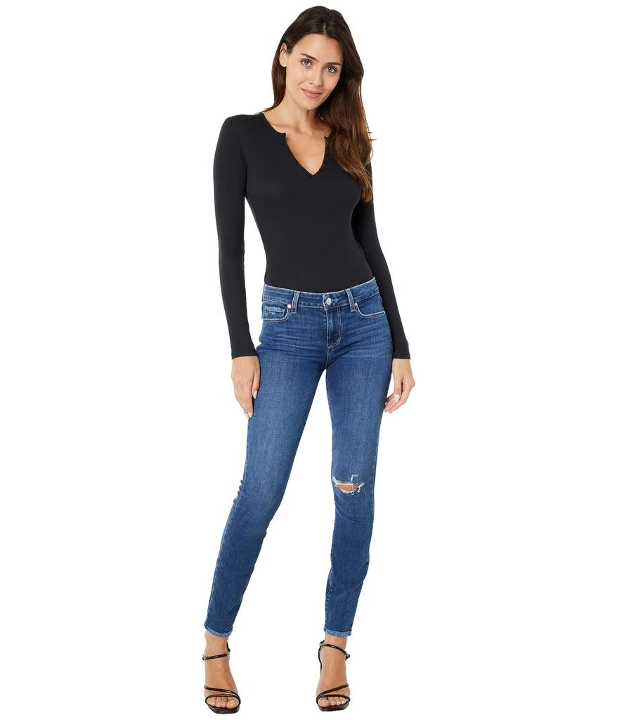 商品Paige|Verdugo Ultra Skinny in Samba Destructed,价格¥523,第4张图片详细描述
