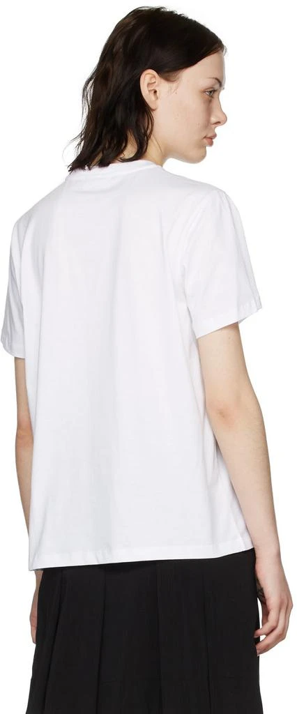 商品Ganni|White Organic Cotton T-Shirt,价格¥501,第3张图片详细描述