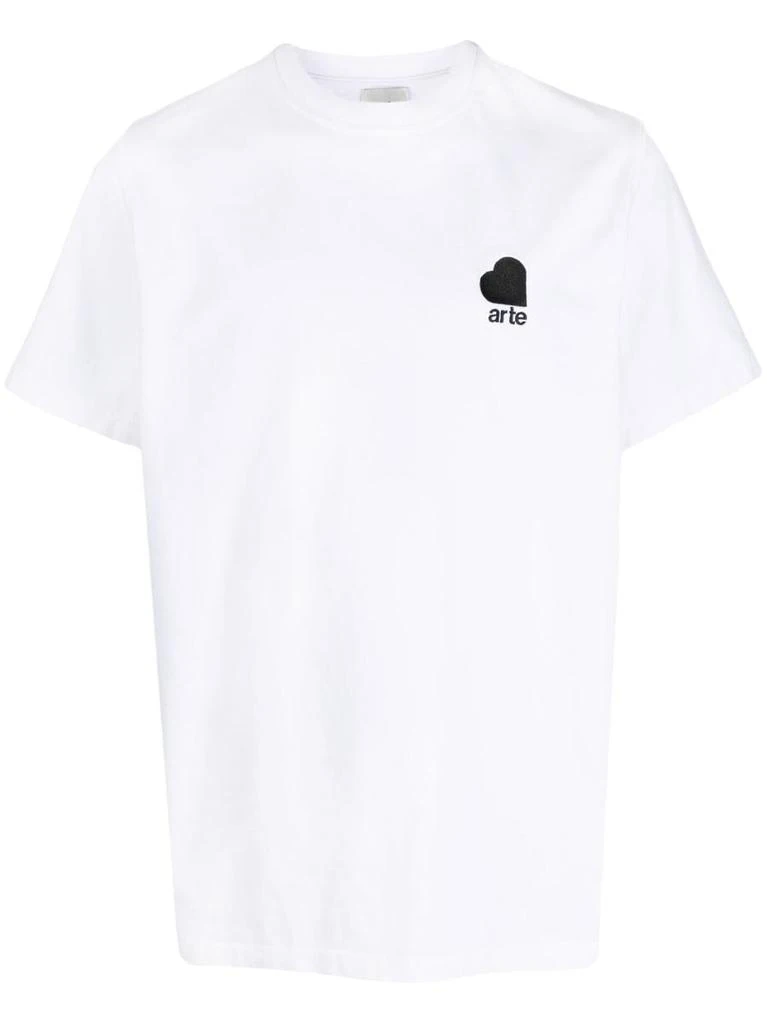 商品ARTE ANTWERP|ARTE ANTWERP TAUT HEART LOGO T-SHIRT,价格¥570,第1张图片