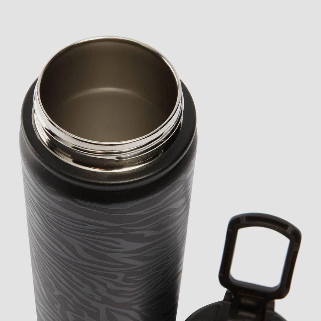 MP Zebra Printed Metal Water Bottle - Black/Graphite - 500ml 商品
