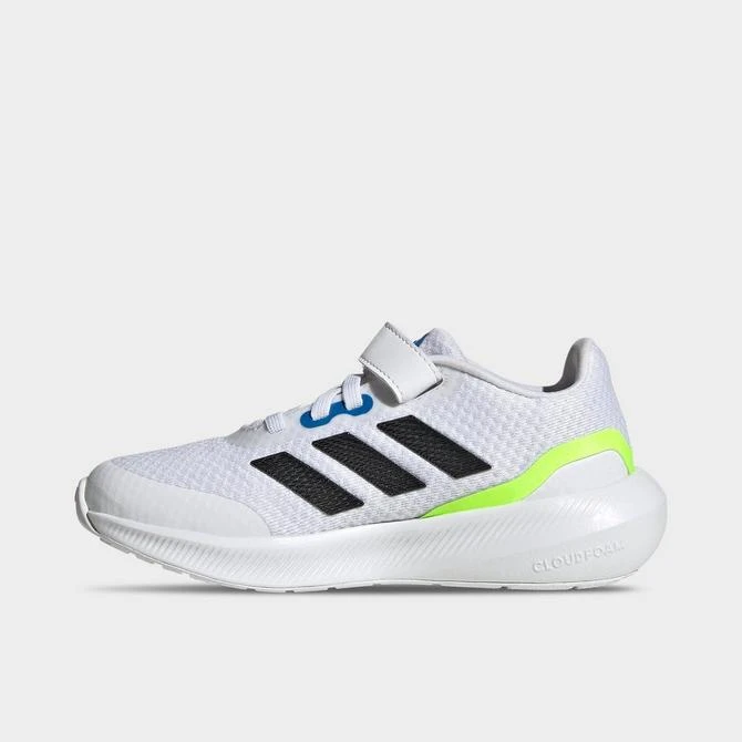 商品Adidas|Little Kids' adidas RunFalcon 3.0 Elastic Lace Strap Running Shoes,价格¥373,第2张图片详细描述