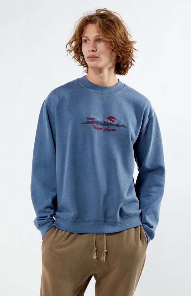 Goyemon Wrist Patch Urake Sweat ブラック GARMENT DYED URAKE | OVERSIZED PULLOVER – ATON | エイトン