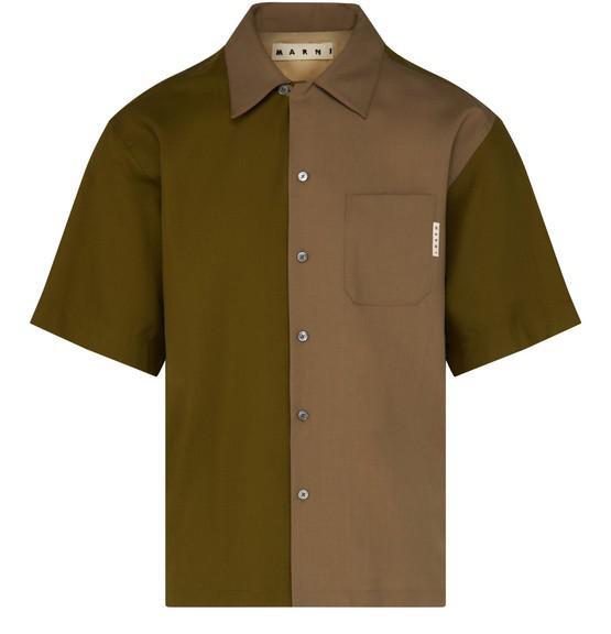 商品[国内直发] Marni|短袖衬衫,价格¥2046,第1张图片