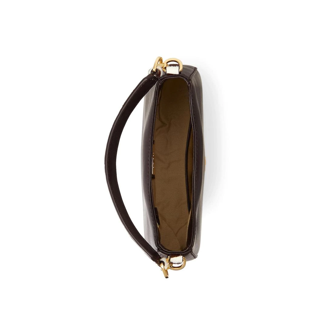商品Ralph Lauren|Leather & Haircalf Small Charli Shoulder Bag,价格¥2021,第4张图片详细描述