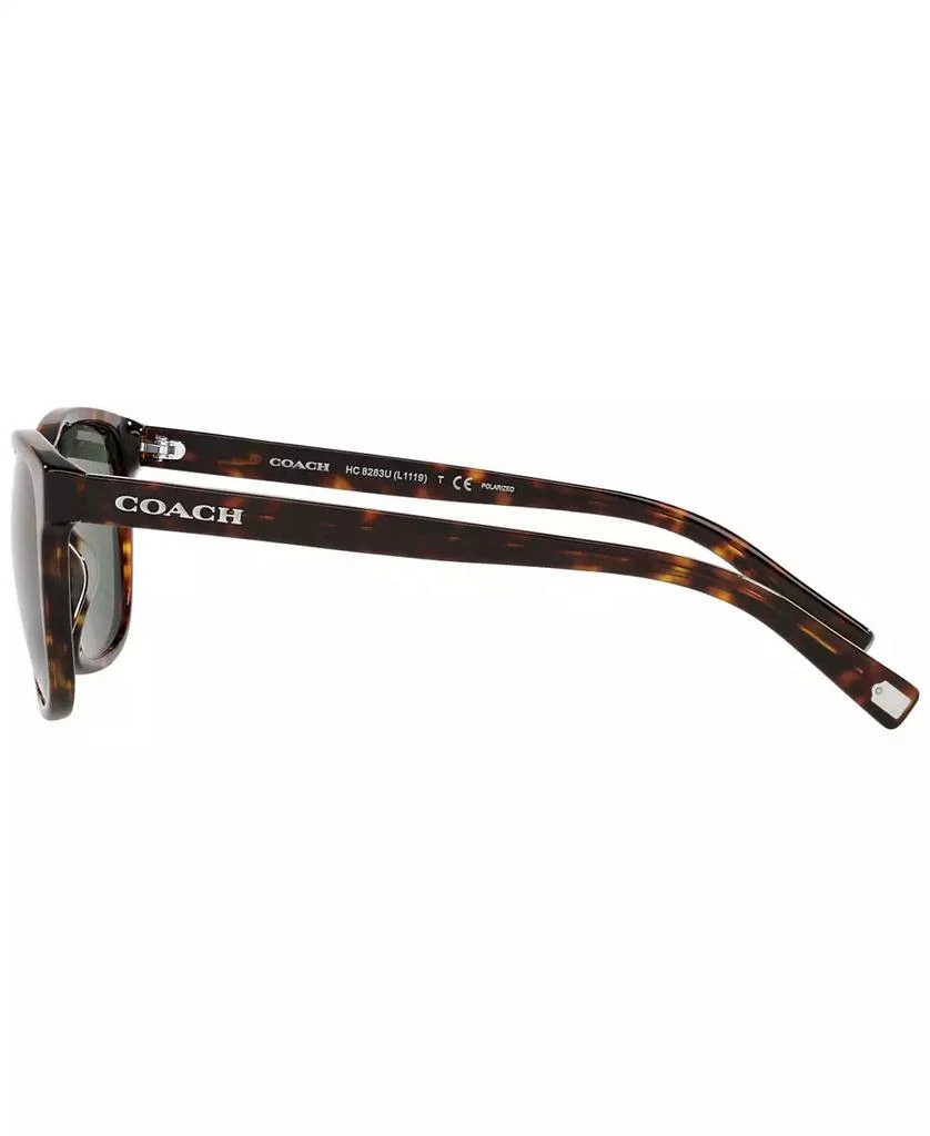 商品Coach|Men's Polarized Sunglasses, HC8283U 55,价格¥842,第3张图片详细描述
