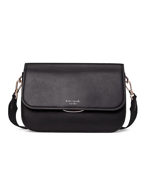 商品Kate Spade|Medium Buddie Leather Shoulder Bag,价格¥1536,第1张图片
