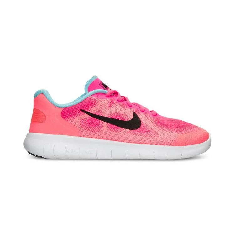 商品NIKE|女童Girls' Free Run 2 Running Sneakers from Finish Line,价格¥223,第2张图片详细描述
