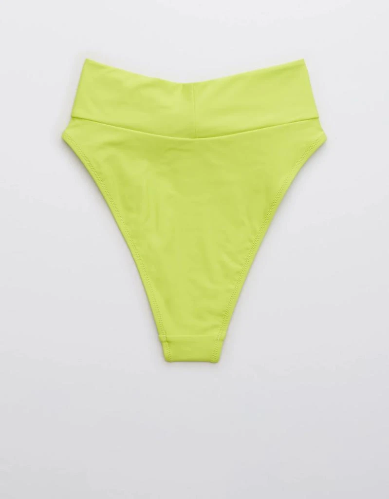 商品Aerie|Aerie Twist High Cut Cheeky Bikini Bottom,价格¥90,第5张图片详细描述