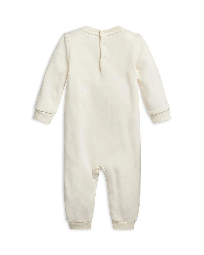 商品Ralph Lauren|Boys' Polo Bear Fleece Coverall - Baby,价格¥276,第2张图片详细描述